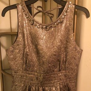 Beautiful Elegant Gold Dress